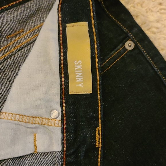 Mens Arizona Dark wash denim Skinny jeans - Picture 6 of 7